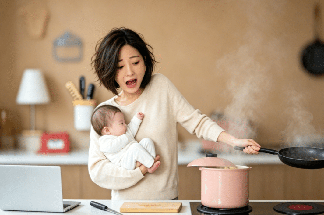生完孩子满头白发？很多妈妈不知道，问题其实早就出在头皮上