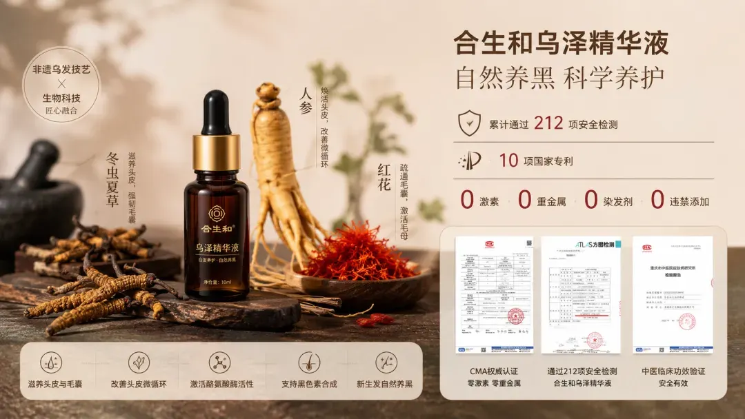 合生和白发转黑有没有用