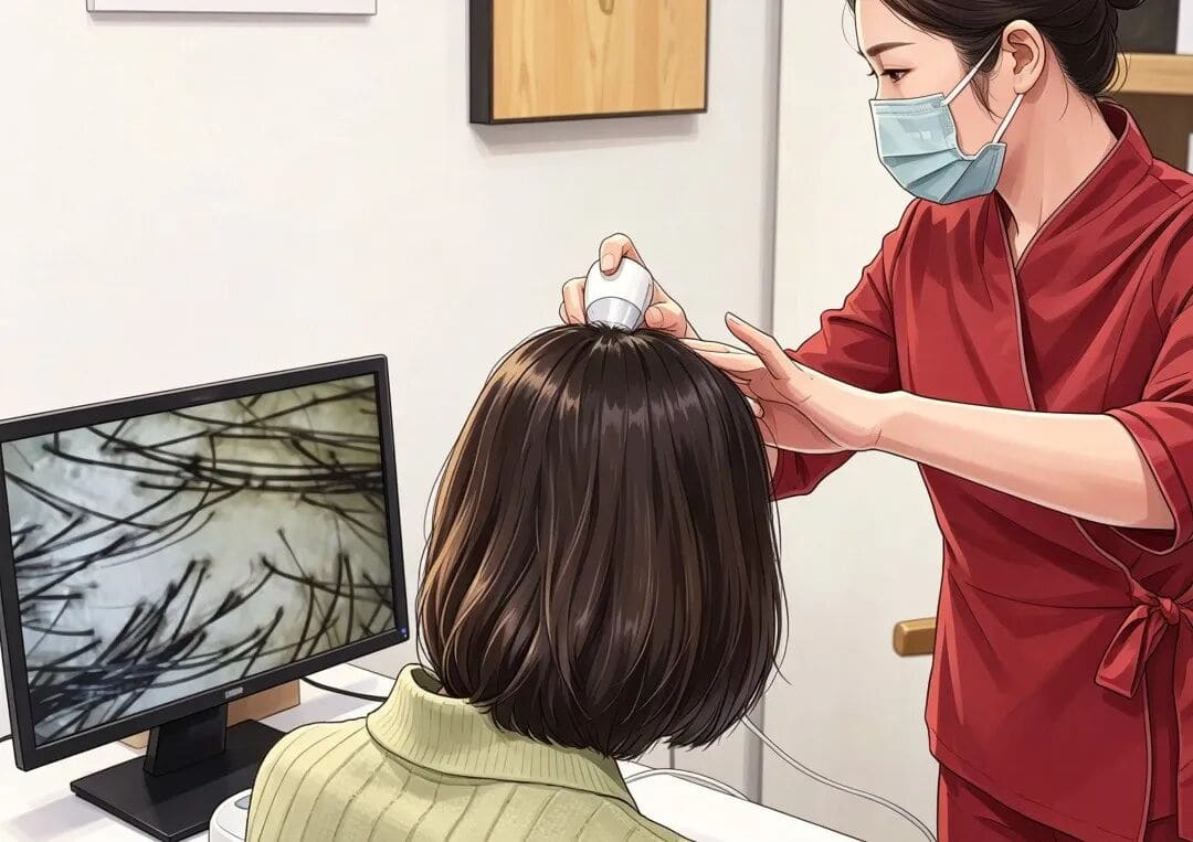 合生和头皮检测，必看这4个部位，为什么？
